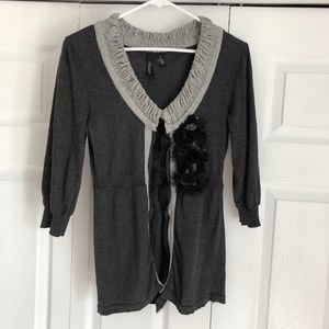 BKE Boutique Open Front Cardigan